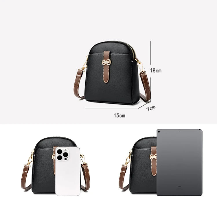Crossbody Shoulder Bag for Women – Luxury PU Leather Designer Handbag