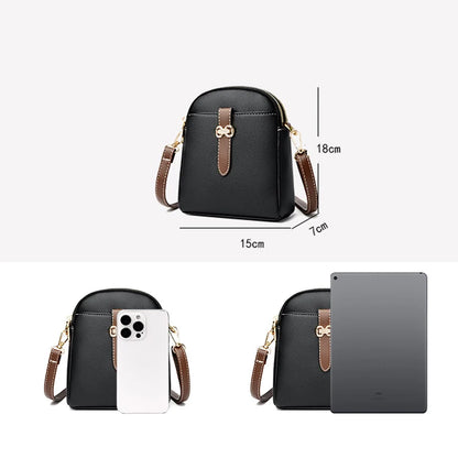 Crossbody Shoulder Bag for Women – Luxury PU Leather Designer Handbag