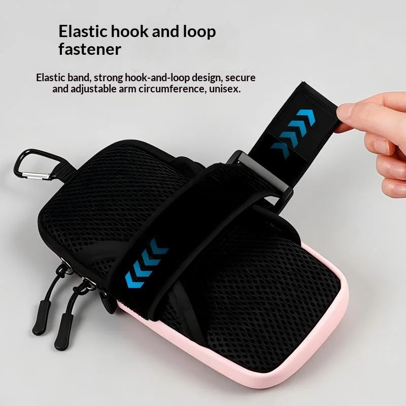 Adjustable Waterproof Running Armband Bag Universal Mobile Phone Holder Sports Arm Pouch Gym Jogging