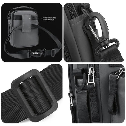 Men S Shoulder Bag Waterproof Outdoor Multifunctional Waist Leisure Cross-Body - Waterproof