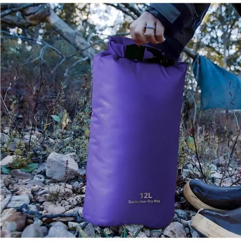 3l 5l 12l 20l 35l Waterproof Dry Sack Ultralight Outdoor Storage Bag Kayaking Rafting Swimming