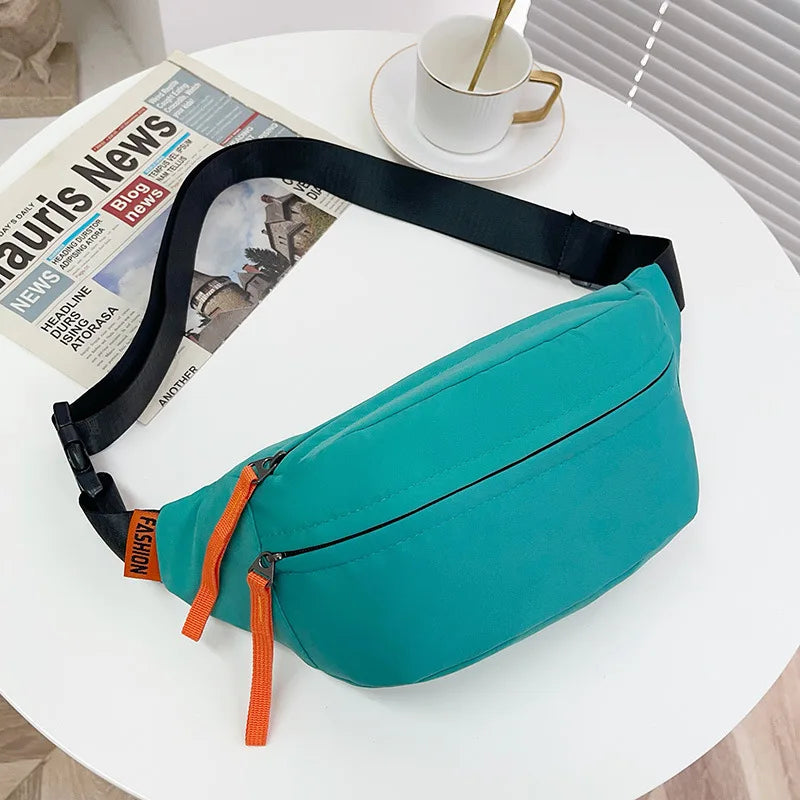 Men's Chest Bag - Compact Sports Crossbody Bag for Travel