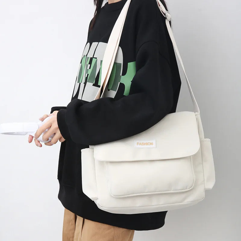 Large Capacity Crossbody Messenger Bag for Women & Teen Girls