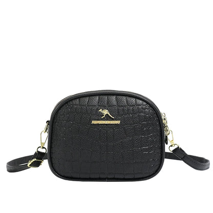 Crocodile PU Leather Women's Crossbody Bag – Light Luxury Shoulder Handbag