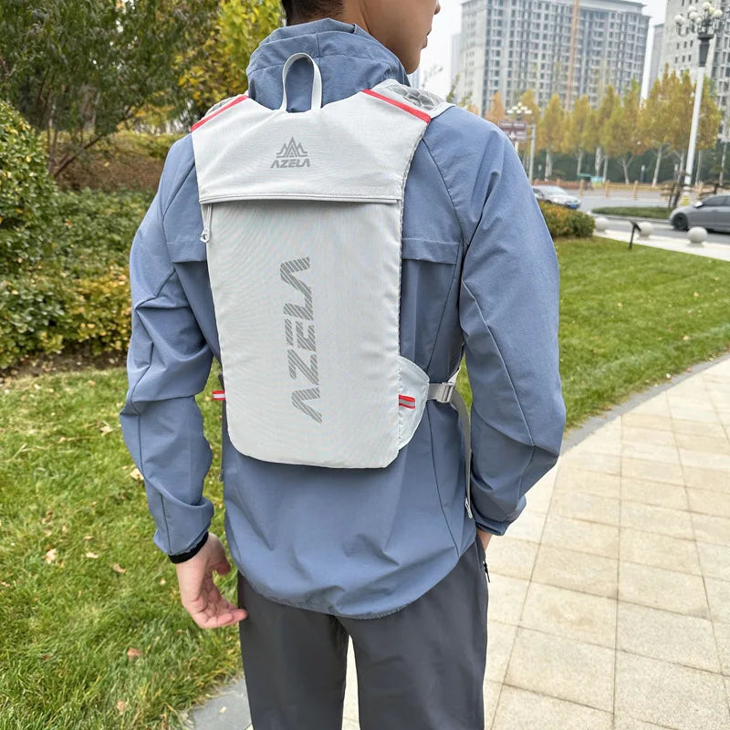 Marathon Backpack Outdoor Oxford Cloth Waterproof Vest Hiking Cycling Sports Bag - Waterproof
