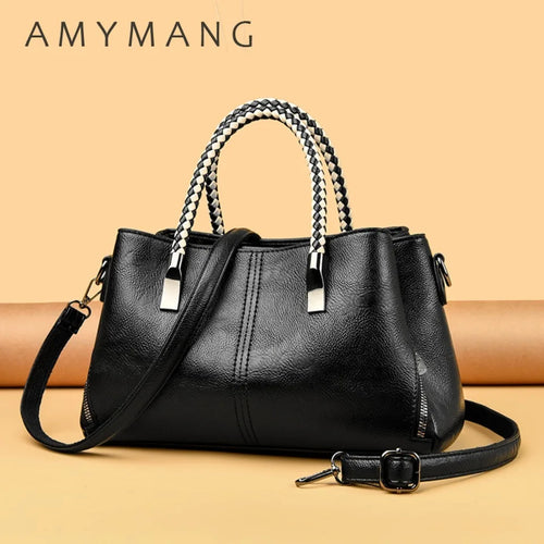 Luxury Designer Handbag for Women – 3-Layer Soft PU Leather Tote & Crossbody Bag