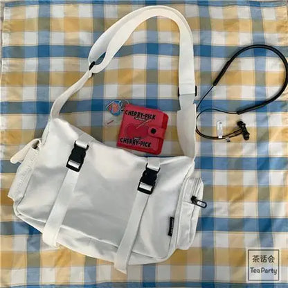 Canvas Crossbody Bag for Women – Large Capacity Casual Shoulder Bag