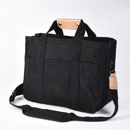 Canvas Tote Bag – Large Capacity Shoulder & Crossbody Handbag