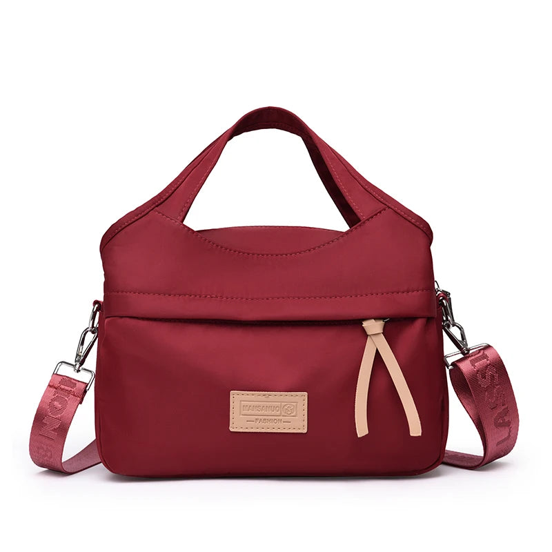 Women's Crossbody Shoulder Bag – Casual Oxford Cloth Handbag