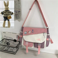 Pink Rabbit Badge