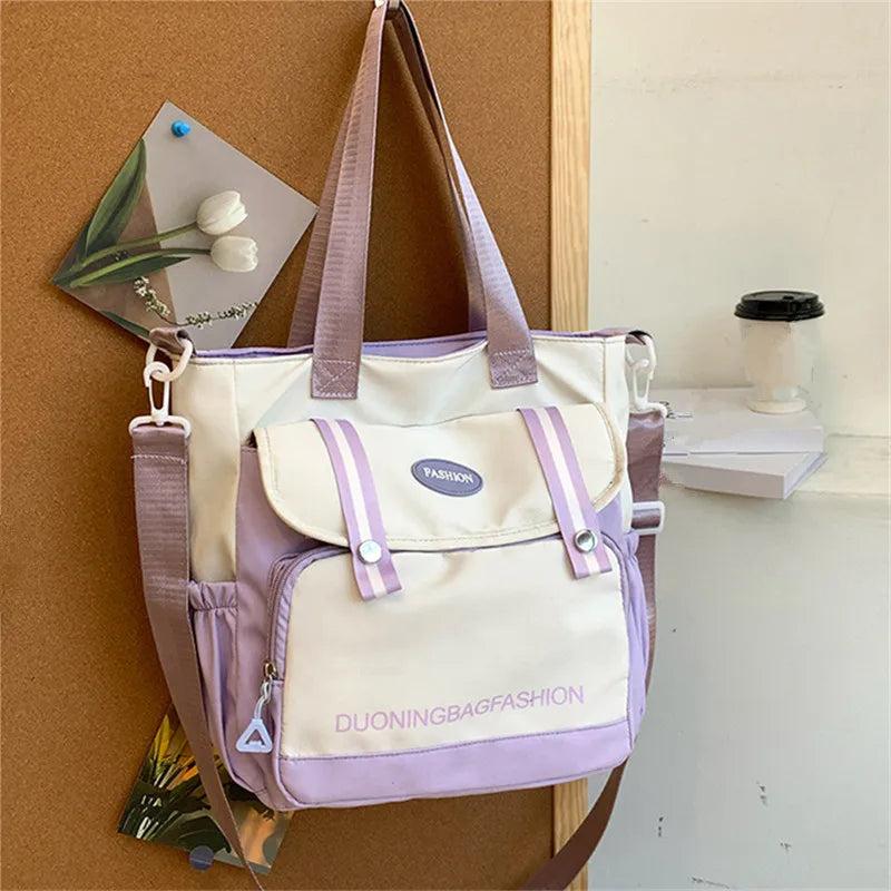 Large Capacity Women's Tote Bag – Travel Shoulder & Crossbody Handbag