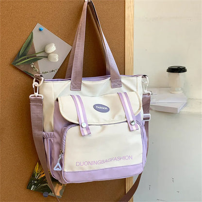 Large Capacity Women's Tote Bag – Travel Shoulder & Crossbody Handbag