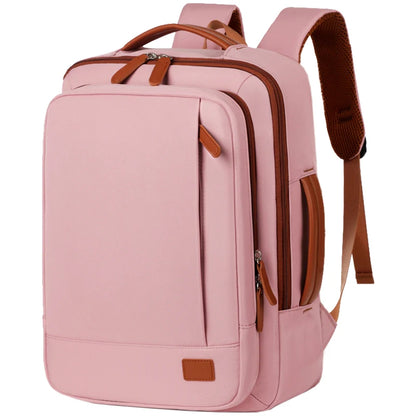 Everyday Versatile Solid Tone School Backpack Comfort Shoulder Straps
