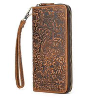 Brown embossing
