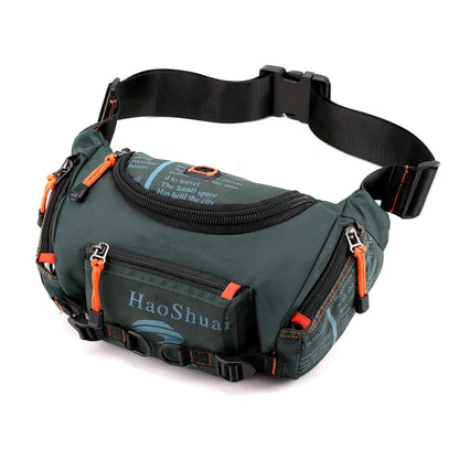 Multifunctional Outdoor Waist Bag Sports Men S Shoulder Sling Waterproof Chest Riding Mountaineering