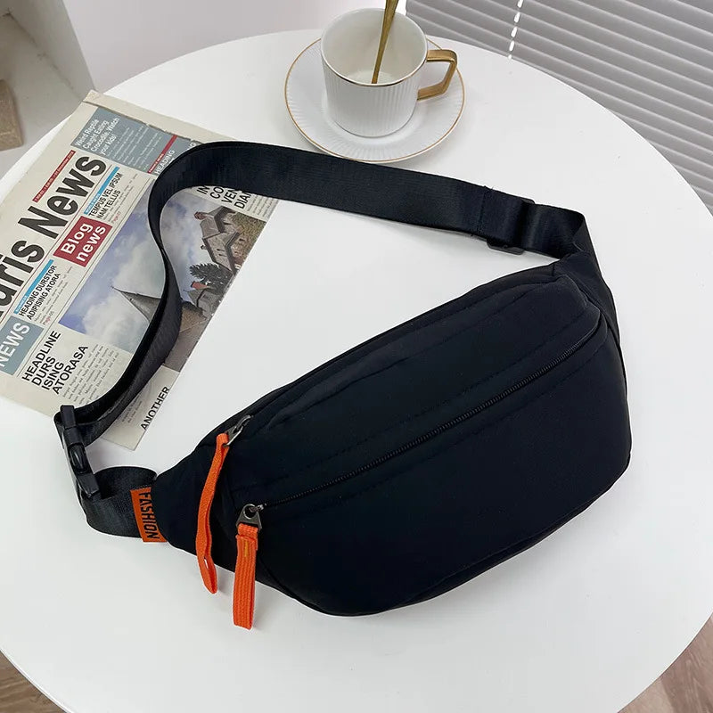 Men's Chest Bag - Compact Sports Crossbody Bag for Travel