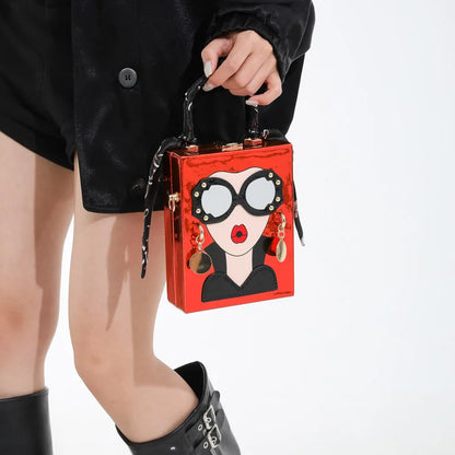 Box Bag Fashionable Crossbody Bags Women Shoulder Versatile Purse Handbags Designer Dinner Sac