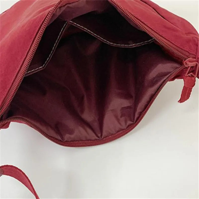 Nylon Crossbody Bag for Women – Lightweight Casual Shoulder Bag