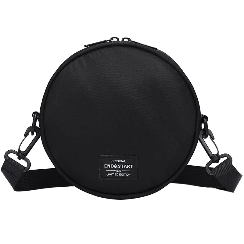 Round Single-Shoulder Bag Loose Change Portable Storage Fashionable Single-Shoulder Bag