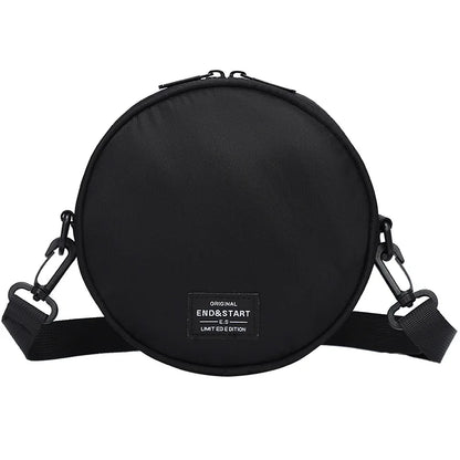Round Single-Shoulder Bag Loose Change Portable Storage Fashionable Single-Shoulder Bag