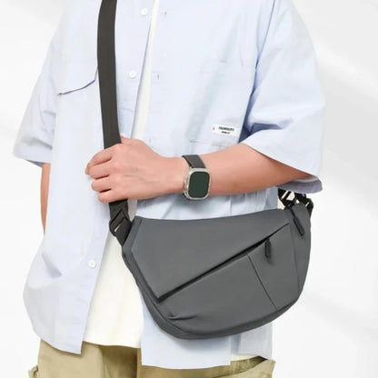 1pc Anti-Theft Triangle Cross Bag Adjustable Strap - Casual Chest Men