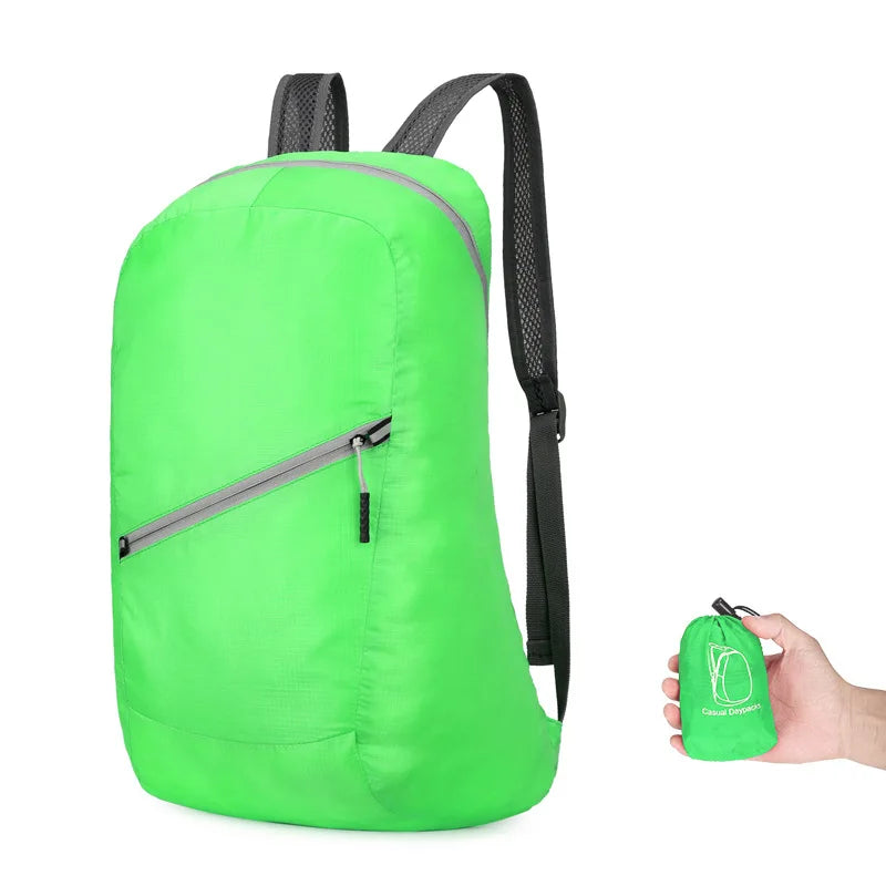 Outdoor Foldable Ultra-Light Portable Double-Shoulder Travel Backpack