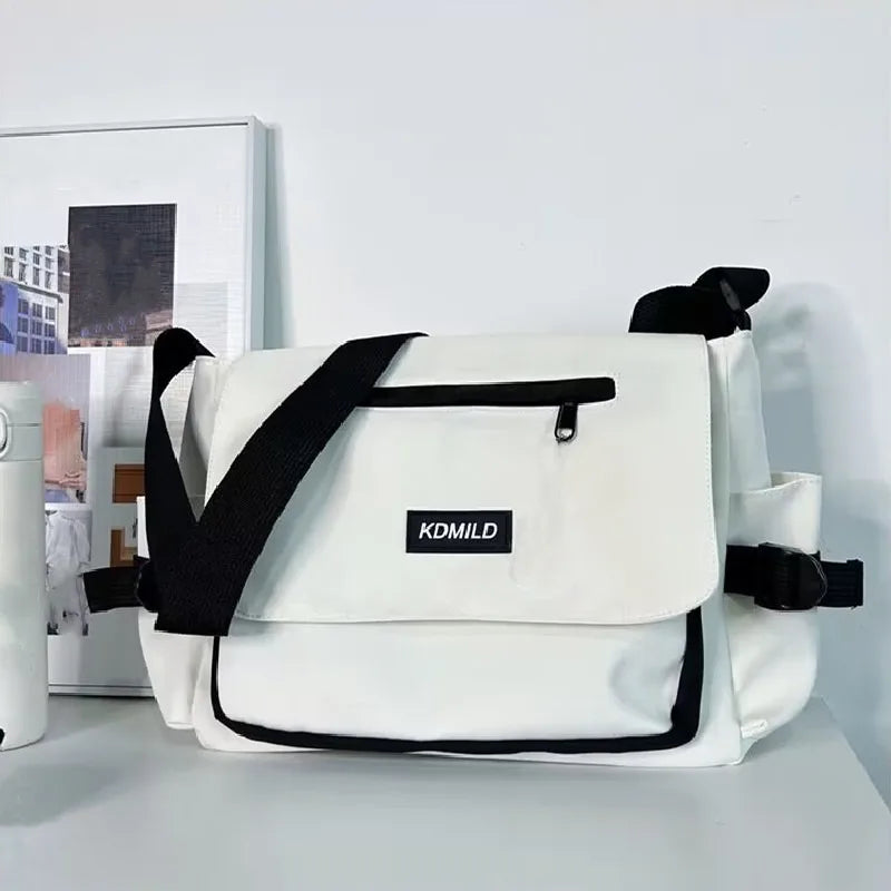 Korean Style Large Capacity Crossbody Shoulder Bag for Women