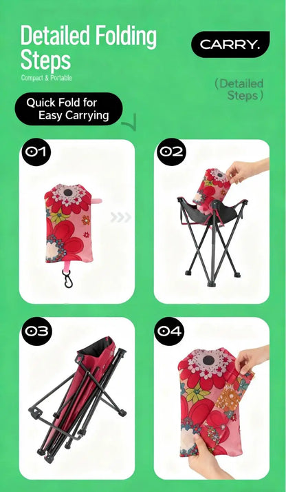 Homefish Reusable Shopping Bag Nylon Foldable Grocery Creative Eco-Friendly Tote Lightweight Durable