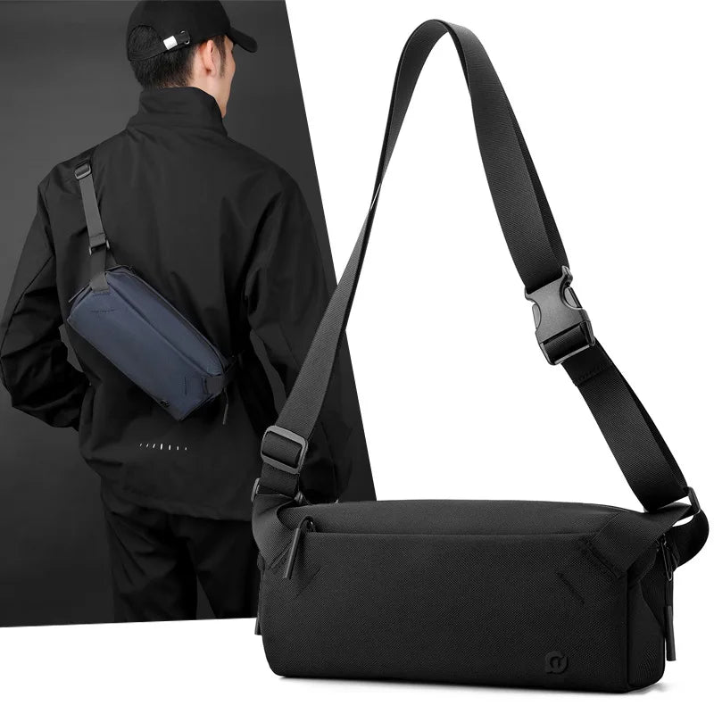Versatile Breast Bag Large Capacity Leisure Mobile Phone Storage Waterproof Crossbody Riding Men