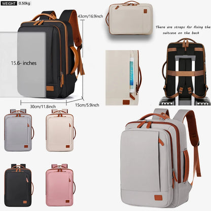 Everyday Versatile Solid Tone School Backpack Comfort Shoulder Straps