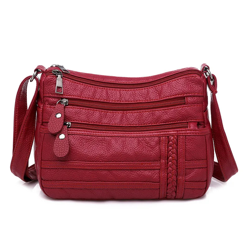 Large-Capacity Crossbody Bag Women S Crossbody Backpack - Soft