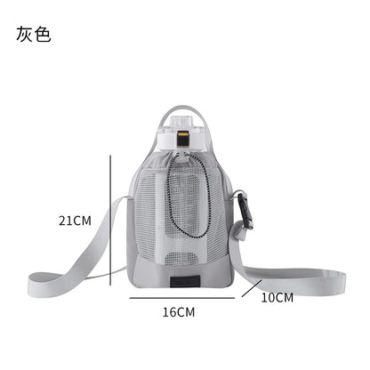Travel Water Cup Case Portable Change Key Mobile Phone Crossbody Bag