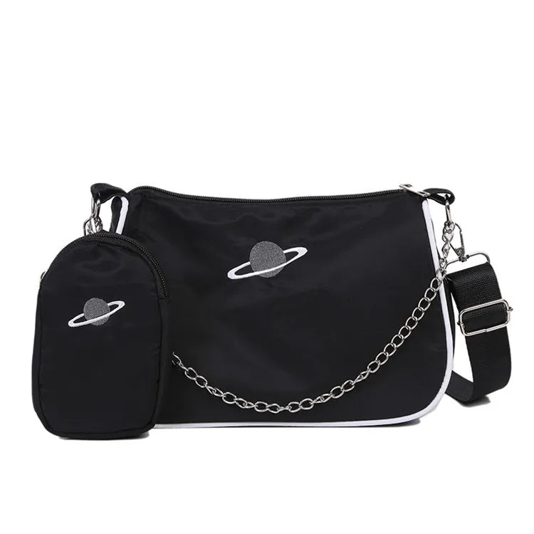 Popular Versatile Diagonal Cross Bag Chain Bar Underarm Arm Shoulder Bag