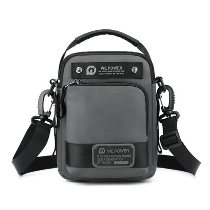 Men S Shoulder Bag Waterproof Outdoor Multifunctional Waist Leisure Cross-Body - Waterproof