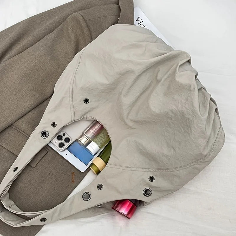 Oversized Hobo Tote Bag – Soft Shoulder Purse for Everyday & Travel