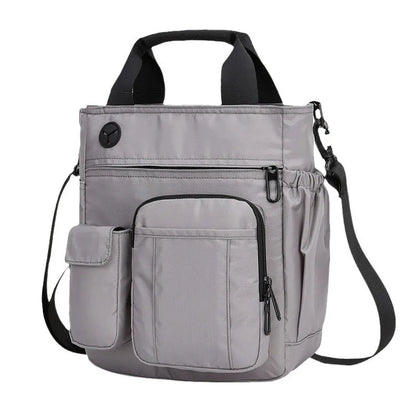 Shoulder Crossbody Bag Men S Casual Multi-Function Portable Business Oxford Cloth File Computer