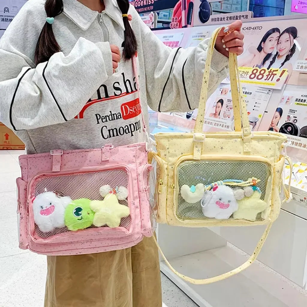 Ita Bag Transparent Window Tote for Anime & Lolita Fans