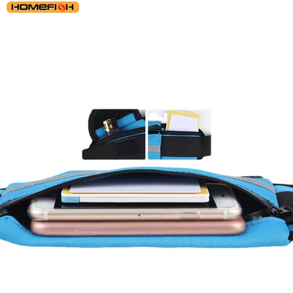 Homefish Running Bag Cycling Waist Belt Waterproof Sports Fanny Pack Mobile Phone Case Gym Jogging