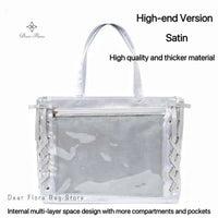 Silver Gray Satin B
