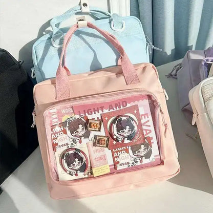 Ita Backpack Transparent Pocket DIY Badge Bag – Y2K