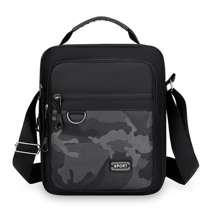 Multifunctional Simple Sports Outdoor Shoulder Crossbody Bag Trend Men S Large Capacity
