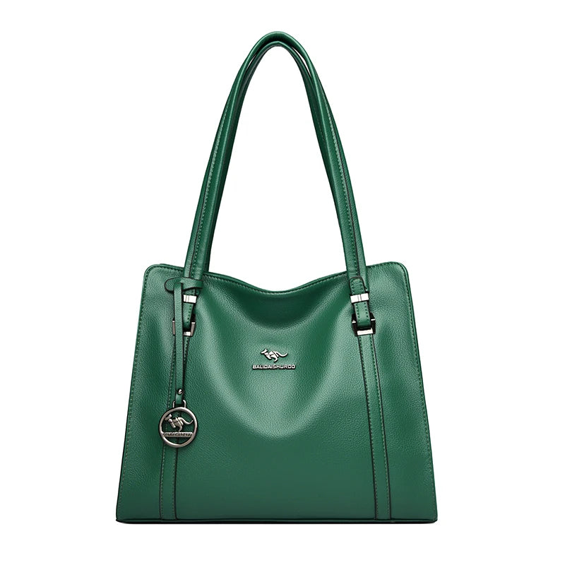 Luxury Leather Handbag for Women – Large Shoulder & Crossbody Tote