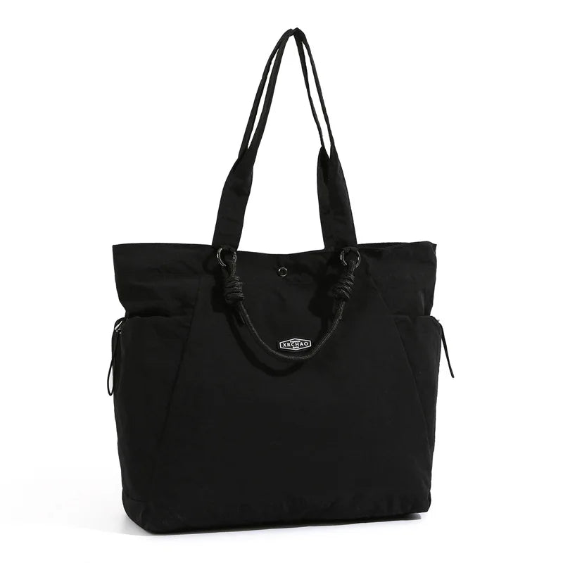 Large Nylon Tote Bag for Women – Knotted Rope Shopper