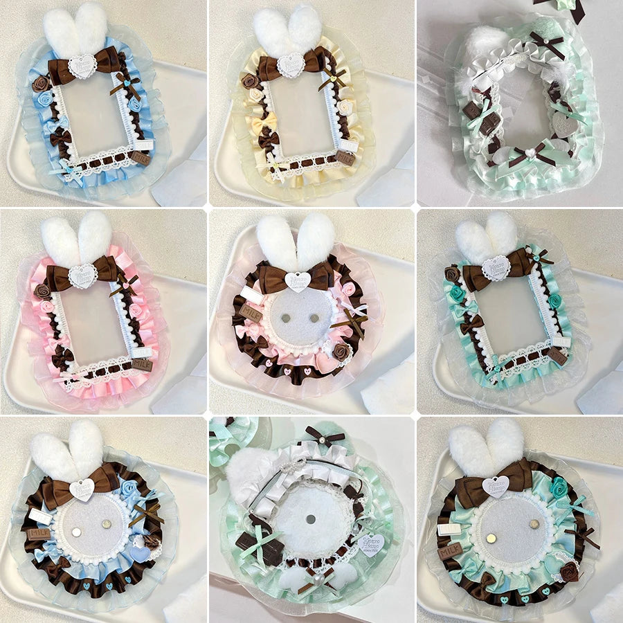 Ita Bag Insert Board with Rabbit Ears – Kawaii Photo Card Holder