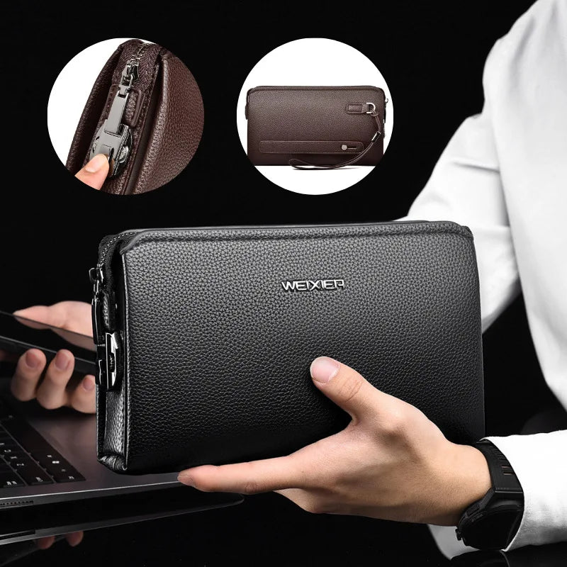 Men Hold Long Large-Capacity Multi-Function Mobile Phone S Business Wallet
