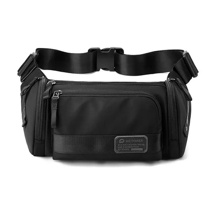 Outdoor Sports Large Capacity Waist Bag Waterproof Multi-Function Crossbody Wear Resistant Chest