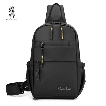 Fashionable Shoulder Men Simple Casual Crossbody Bag S Sports Large Capacity Waterproof Chest