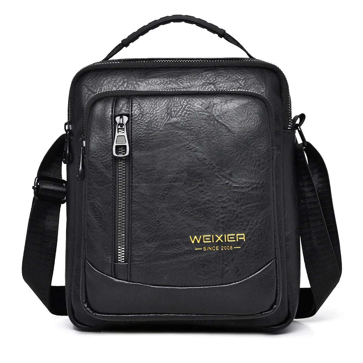 Men S Leisure Retro Cross-Body Large-Capacity Mobile Phone Carry-On Items Storage Waterproof