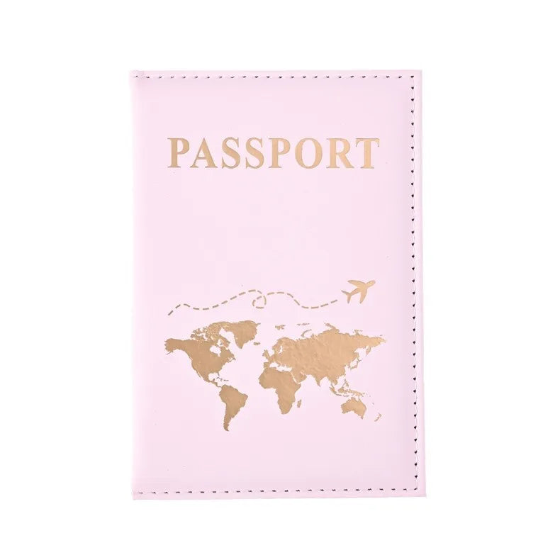 Slim Passport Holder Cove Map Pu Travel Essential Cruise Must Have Holders Portable All Country