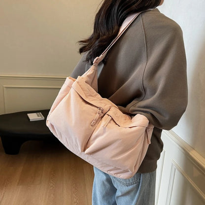 Crossbody Bag Large Capacity Casual Shoulder Purse for Women